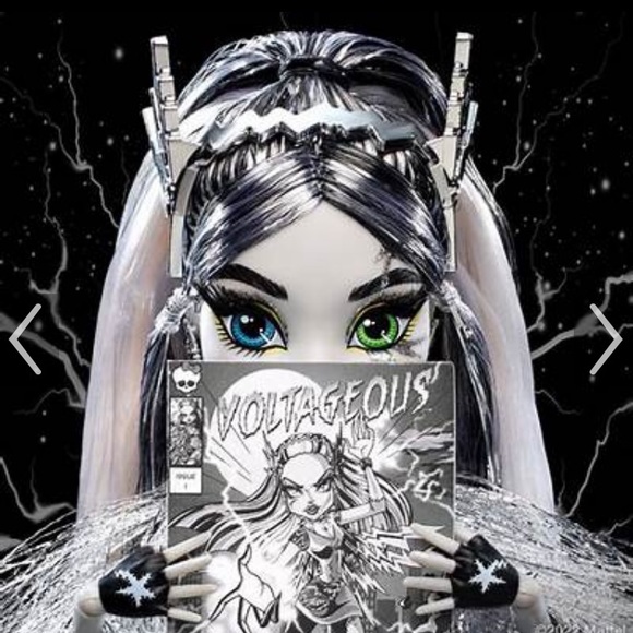 Monster High Frankie Stein Voltageous NIB SDCC Exclusive - Picture 3 of 9